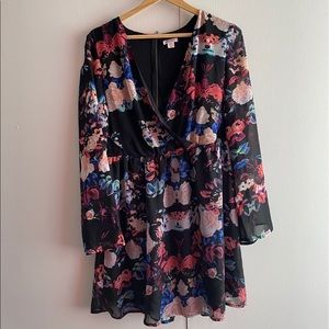 Xhilaration floral print dress